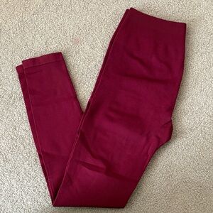 Women's Red Leggings